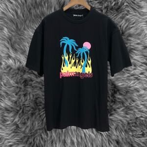 Palm Angels Men's Casual Athletic Short Sleeve